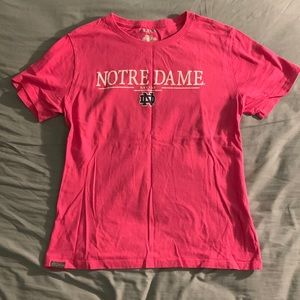 University of Notre Dame Crew Neck T-Shirt - Notre Dame Mom